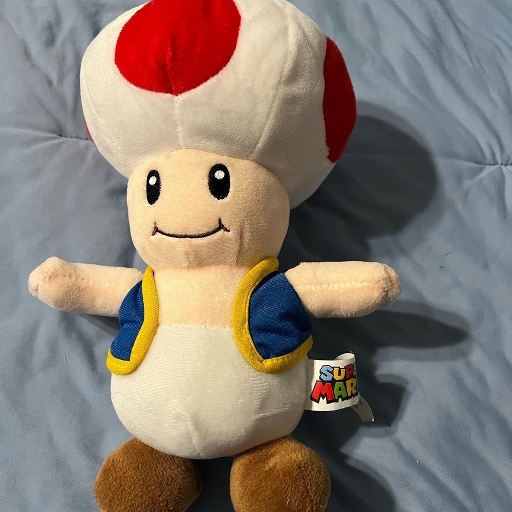 Super‎ Mario bros plush toad